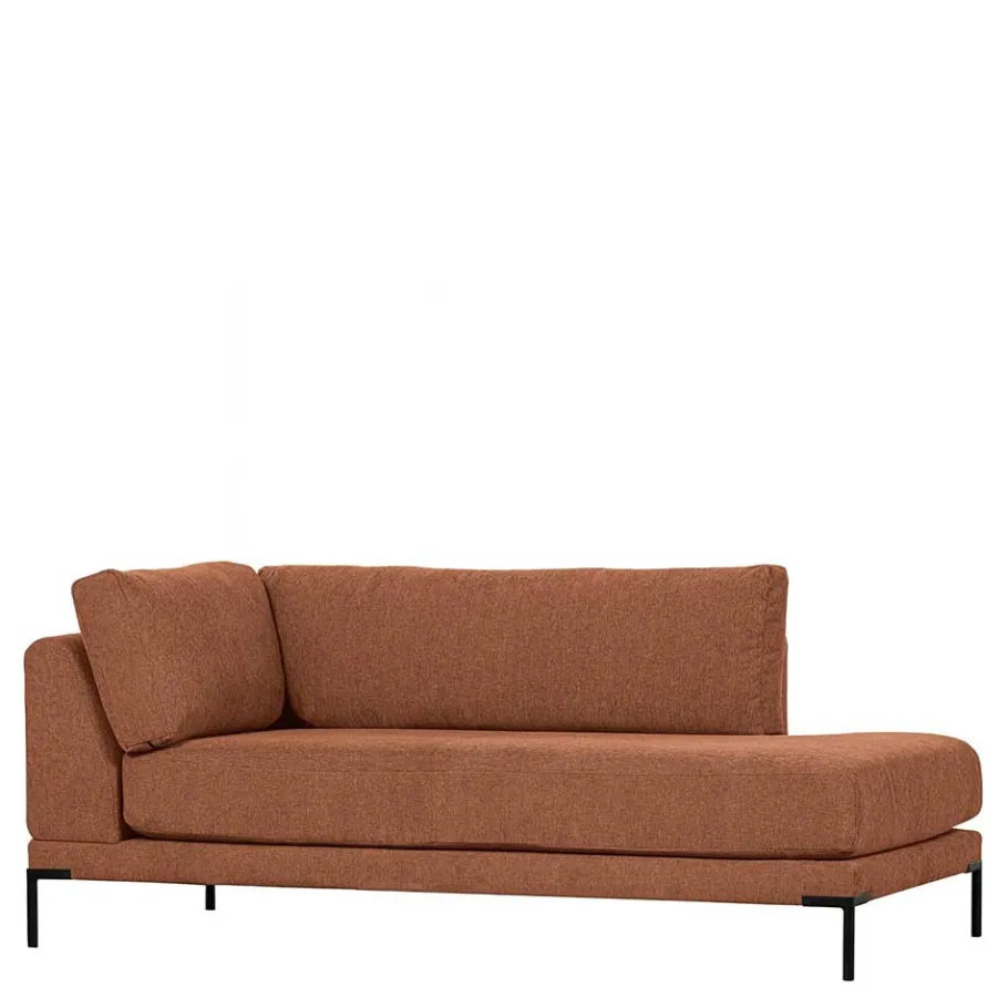 Best Wohnen Modulsofa Recamiere in Rost Braun - Brixx