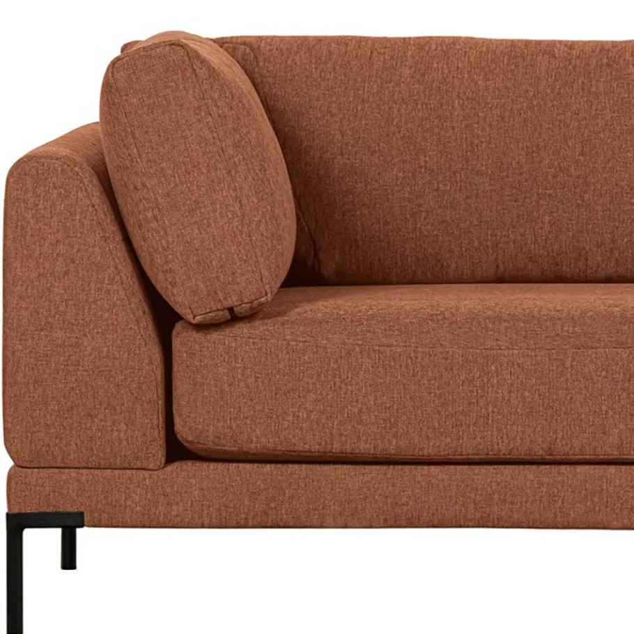Best Wohnen Modulsofa Recamiere in Rost Braun - Brixx