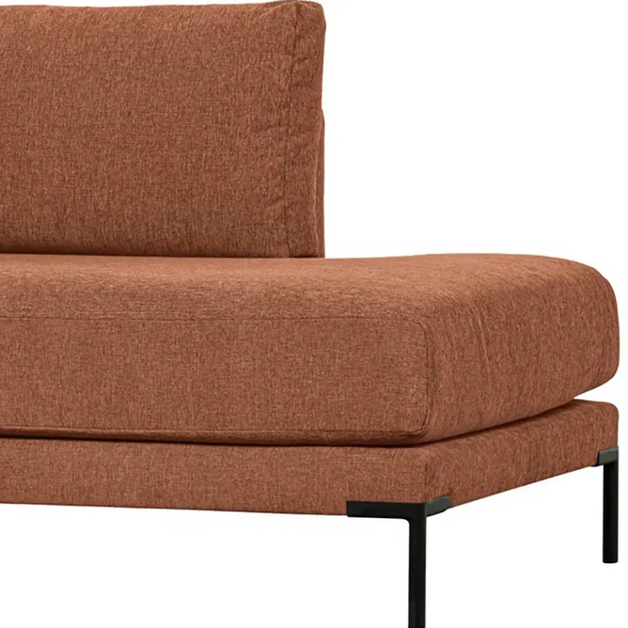 Best Wohnen Modulsofa Recamiere in Rost Braun - Brixx