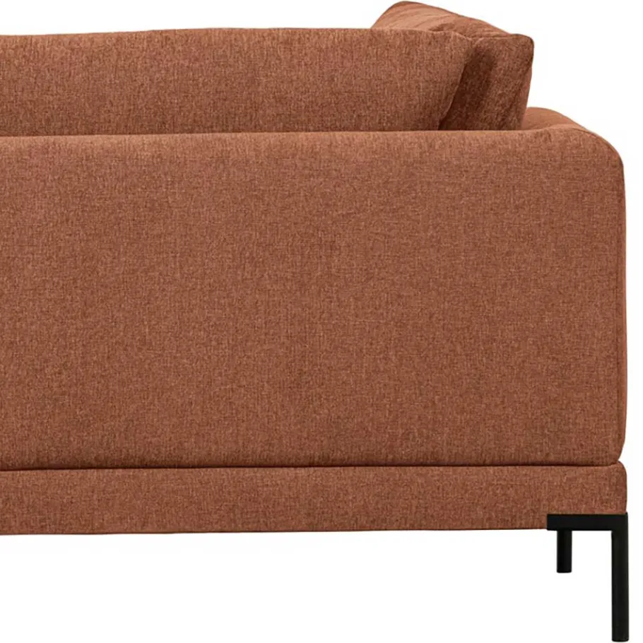 Best Wohnen Modulsofa Recamiere in Rost Braun - Brixx