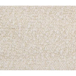 Clearance Wohnen Muschel Designsessel in Creme Boucle - Ucera