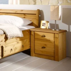 Clearance Wohnen Nachtschrank Corabia im Landhausstil