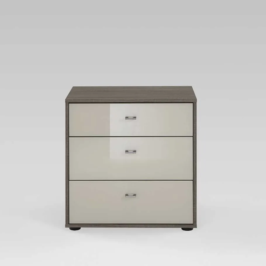 Clearance Wohnen Nachttisch Kommode Cartesna in Creme