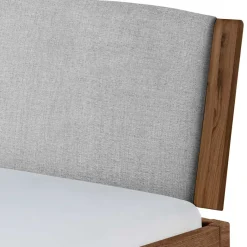 Clearance Wohnen Naturholzbett aus Nussbaum geölt - Botanios