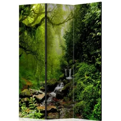 Hot Wohnen Naturmotiv Paravent Wald & Wasser - Rikuo
