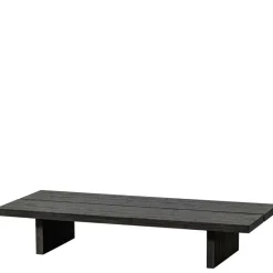 Best Wohnen Niedriger Couchtisch in Dunkelbraun Holzoptik - Rosiblo