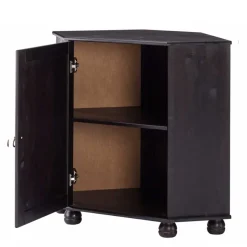 Best Wohnen Niedriger Holzschrank für die Ecke in Wenge - Scruba