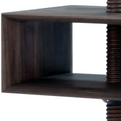 New Wohnen Nussbaum Beistelltisch höhenverstellbar - Lilous