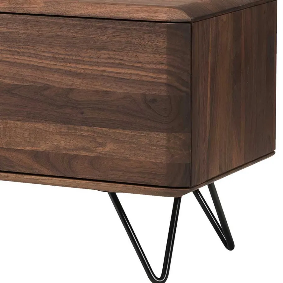 Best Wohnen Nussbaum TV Lowboard 220 cm breit - Rivossa