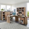 Clearance Wohnen Office Möbelset teilmassiv - Emly (achtteilig)