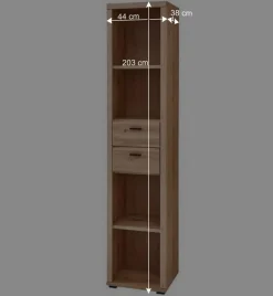Clearance Wohnen Office Möbelset teilmassiv - Emly (achtteilig)