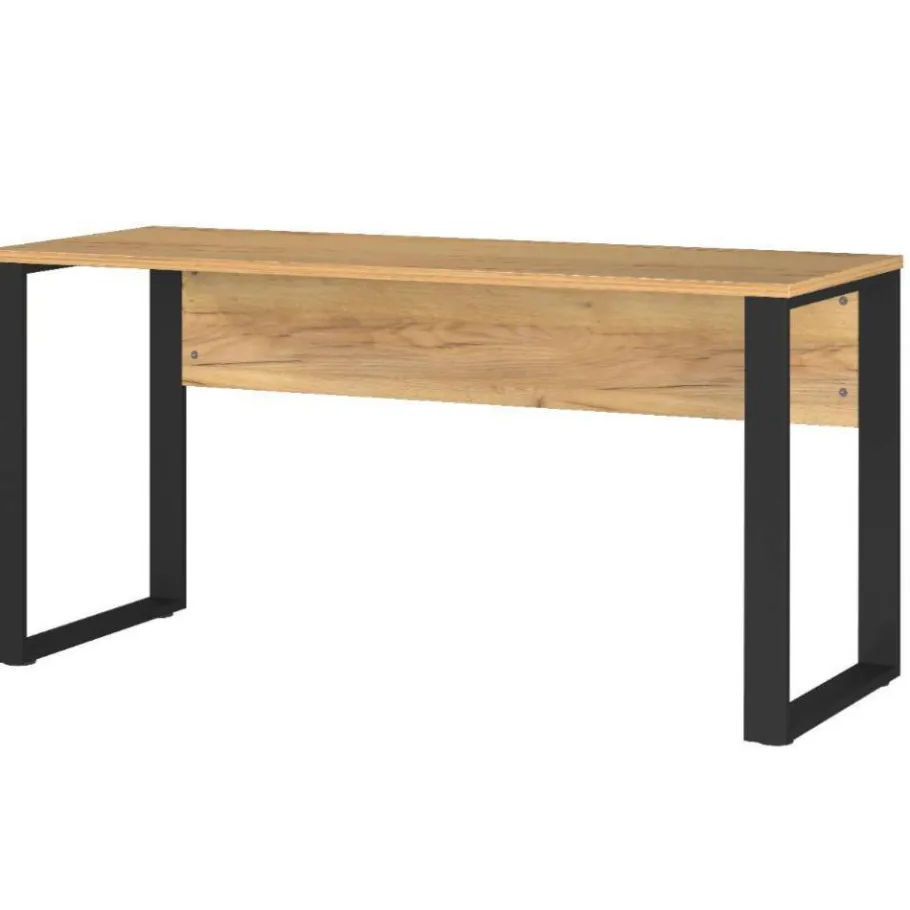 Clearance Wohnen Officetisch und Schränke Set - Casai (dreiteilig)