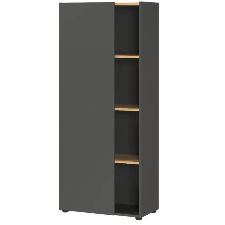 Clearance Wohnen Officetisch und Schränke Set - Casai (dreiteilig)