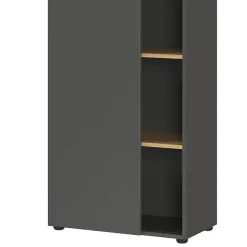 Clearance Wohnen Officetisch und Schränke Set - Casai (dreiteilig)