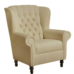 Sale Wohnen Ohrenbackensessel im Chesterfield Look - Horizonte