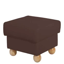 Best Wohnen Ohrensessel in Braun Kunstlederbezug - Zanoava