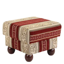 Clearance Wohnen Ohrensessel mit Streifen und Ornamenten - Basento