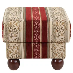 Clearance Wohnen Ohrensessel mit Streifen und Ornamenten - Basento