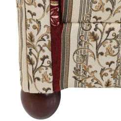 Clearance Wohnen Ohrensessel mit Streifen und Ornamenten - Basento
