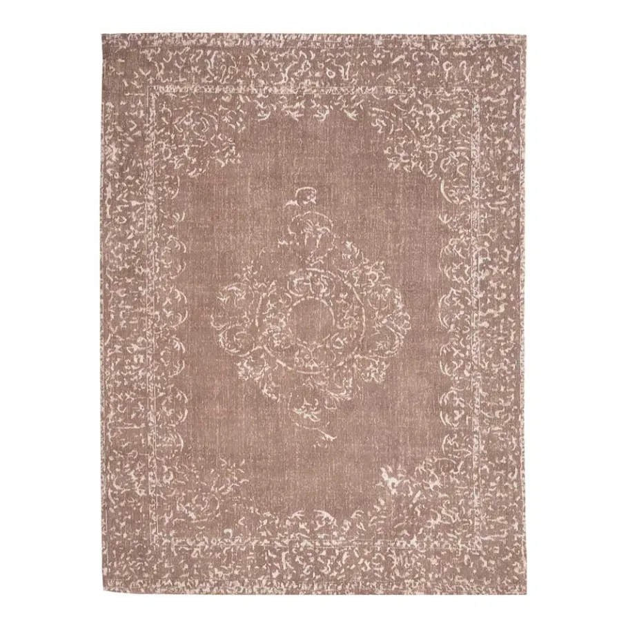 Hot Wohnen Orient Teppich im Vintage Style in Schlammfarben - Dialucia