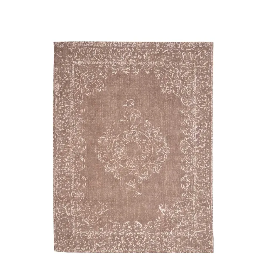 Hot Wohnen Orient Teppich im Vintage Style in Schlammfarben - Dialucia