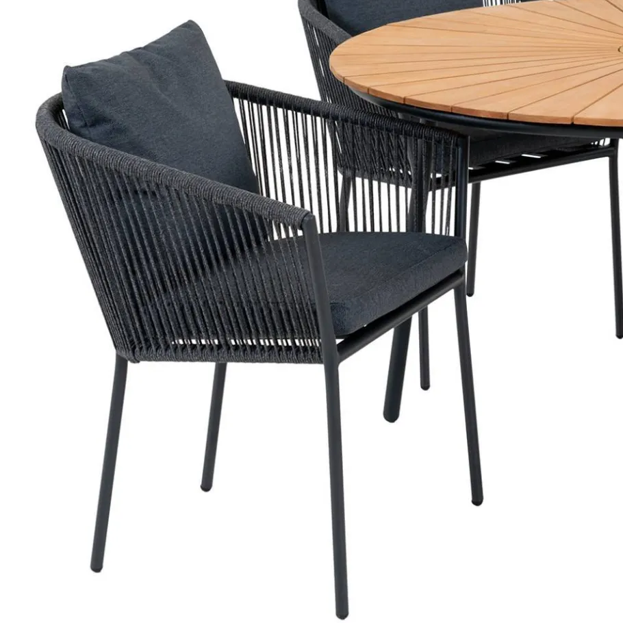 New Wohnen Outdoor Essgruppe im modernen Stil - Farmer (fünfteilig)