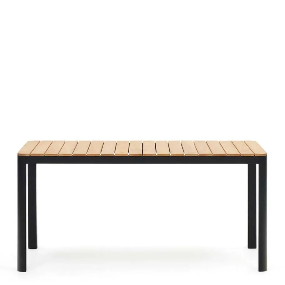 Sale Wohnen Outdoor Esstisch mit Teakholz-Tischplatte - Price
