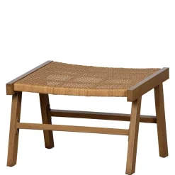 Online Wohnen Outdoor Hocker aus Geflecht Kunstrattan - Abajo (2er Set)
