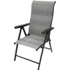 Clearance Wohnen Outdoor Klappsessel in Grau und Schwarz - Troketta