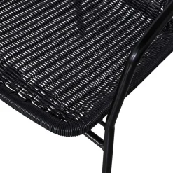 Hot Wohnen Outdoor Stühle aus Kunstrattan - Mondello (4er Set)