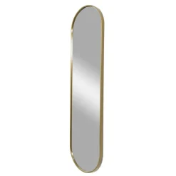 Hot Wohnen Ovaler Wandspiegel in Gold - Bali