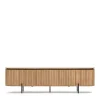 New Wohnen Ovales TV Board 200x55x43 cm - Ilvenda