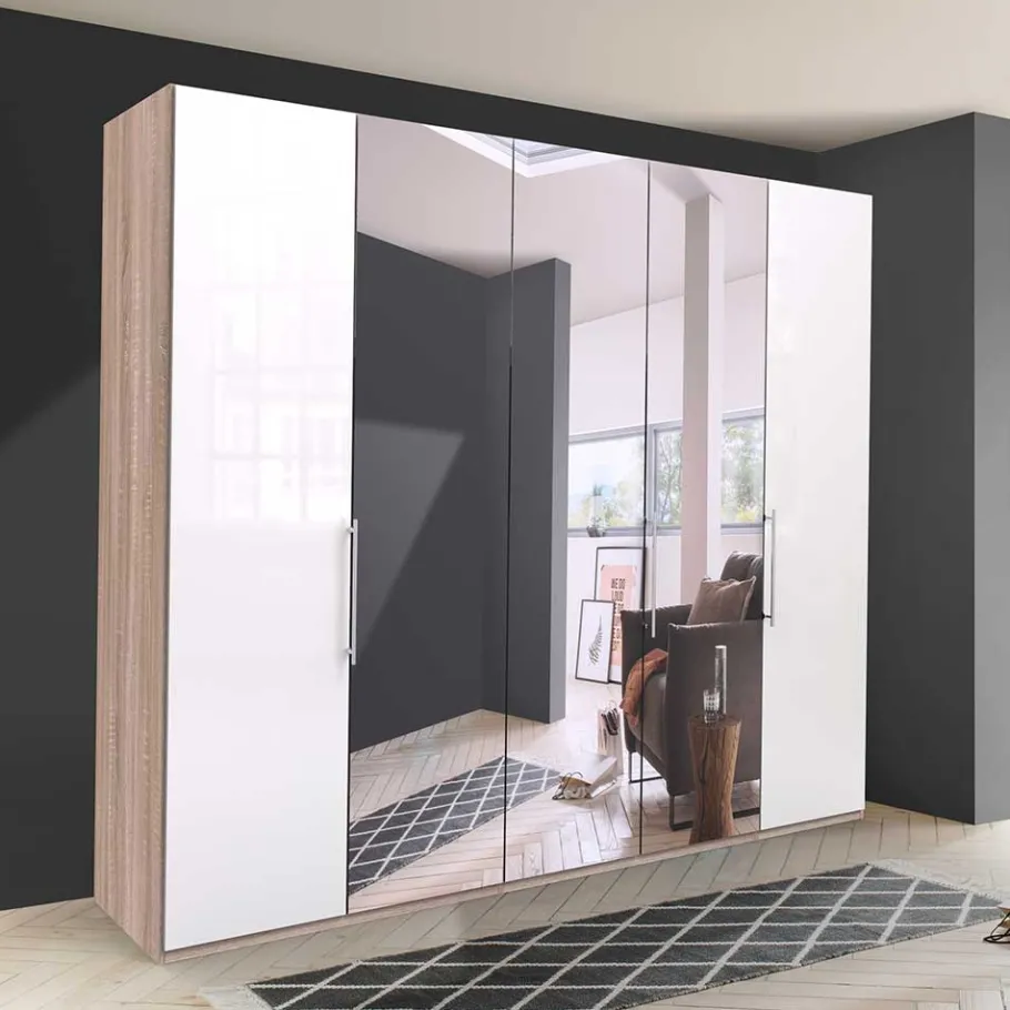 Best Wohnen Panorama Kleiderschrank 3 türig - Bosays