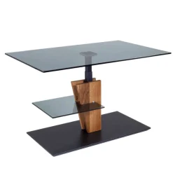 Online Wohnen Parasol Glas Wohnzimmertisch höhenverstellbar - Camelian