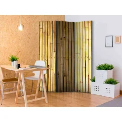 Discount Wohnen Paravent Foto Trennwand Bambus Rohr - Catjana