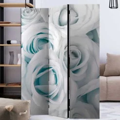 Best Wohnen Paravent mit Rosen Motiv bedruckt - Vientors