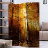 Clearance Wohnen Paravent Trennwand Wald in Herbststimmung - Jemja