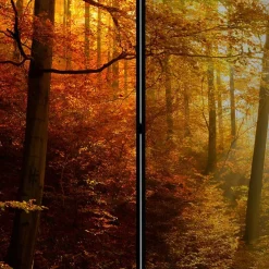 Clearance Wohnen Paravent Trennwand Wald in Herbststimmung - Jemja