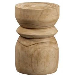 New Wohnen Paulownia Beistelltische naturbelassen - Onspira (zweiteilig)