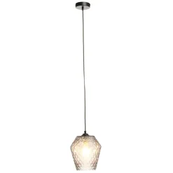 Clearance Wohnen Pendellampe aus grauem Glas - Sieno