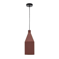 Hot Wohnen Pendelleuchte aus Metall in Terracotta - Yushu