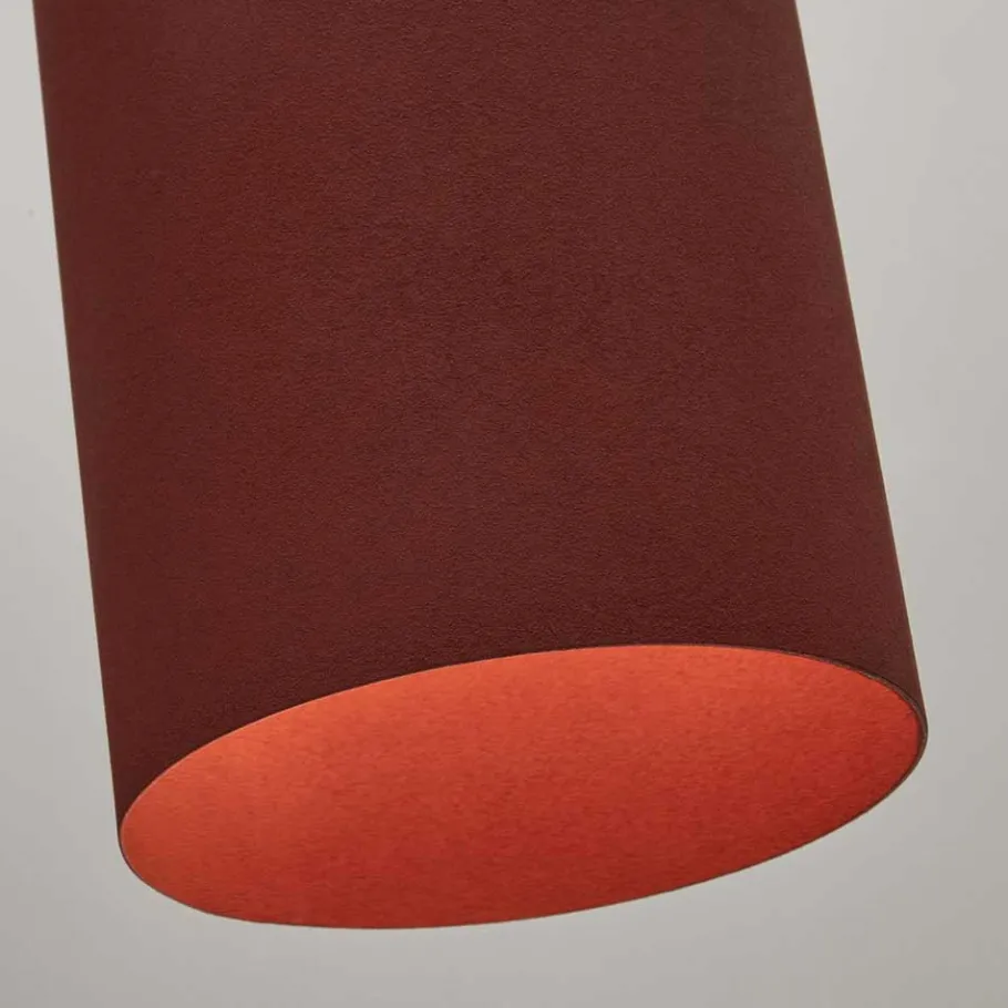 Hot Wohnen Pendelleuchte aus Metall in Terracotta - Yushu