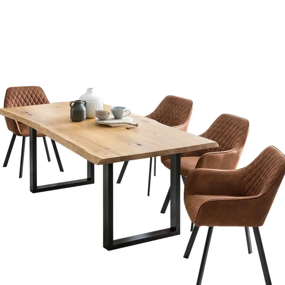 Best Wohnen 4-Personen-Essgruppe mit Tischsesseln - Zuzi (fünfteilig)