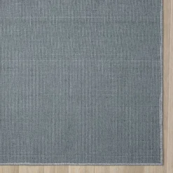Wohnen Pflegeleichter Teppich in Creme & Blau - Marx