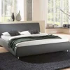 Outlet Wohnen Polsterbett Alona aus Kunstleder