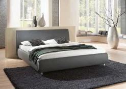 Outlet Wohnen Polsterbett Alona aus Kunstleder
