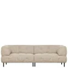 New Wohnen Polstercouch in Beigegrau - Pantras