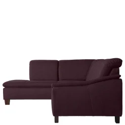 Clearance Wohnen Polsterecke in Bordeaux Rot - Moranna