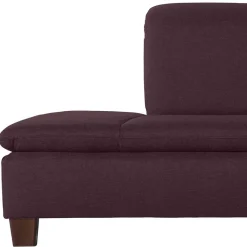 Clearance Wohnen Polsterecke in Bordeaux Rot - Moranna