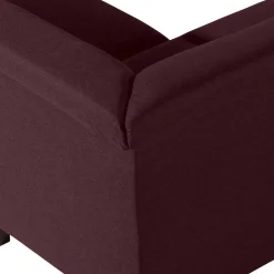Clearance Wohnen Polsterecke in Bordeaux Rot - Moranna